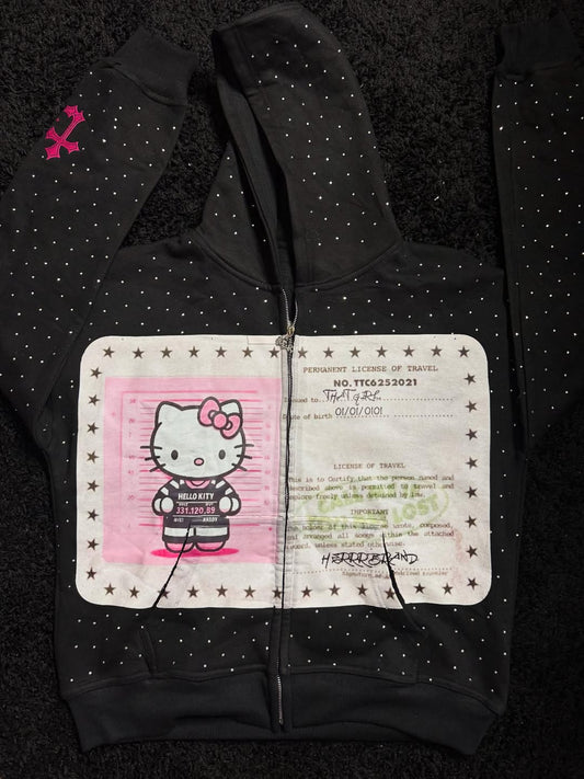 Black HK License Jacket